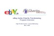 eBay India Charity Fundraising