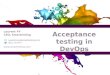 Acceptance Testing in DevOps
