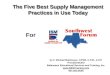 The 5 Best Supply Management Practices In Use Today
