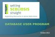SSSF Database User Program