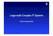 Large Scale Complex IT Systems