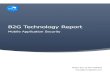 B2G Technology Report Mobile Application Security