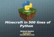 Minecraft in 500 lines with Pyglet - PyCon UK