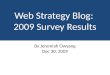 Web Strategy Survey