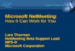 Microsoft NetMeeting: How It Can Work for You
