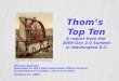 Thom’s top ten