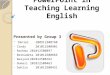 Powerpoint in Teaching Learning English