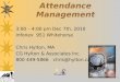 Attendance Management: Getting Staff to Come to Work