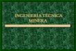 INGENIERÍA TÉCNICA MINERA MODELO DE VINCULACIÓN