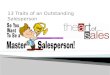 13 traits of an outstanding salesperson