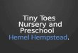Tiny Toes Nursery Hemel Hampstead