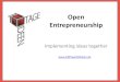 Open Entrepreneurship - english