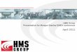 HMS Group presentation, Morgan Stanley EMEA Conference (April 2011)