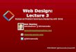 Don Stanley's Web Design 101 LSC 532 lecture 3