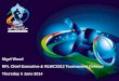 Hosting successfull major events – Rugby World Cup 2013