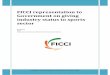 Ficci demand for Industry Status to the Sports Sector