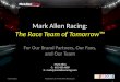 An Introduction to Mark Allen Racing Inc., a  Veteran Owned NASCAR Race Team Organization