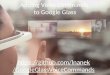 Adding Voice Commands to Google Glass