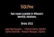 SQLFire at Strata 2012