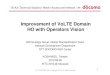 Improvement of VoLTE Domain HO with Operators Vision