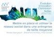 SharePoint Summit Quebec 2013 Atelier 2.0 - mettre en place et utiliser le réseau social d’une entreprise de taille moyenne