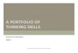 Karen N. Johnson - Thinking Skills