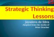 25 strategic thinking lessons by Jayadeva de Silva