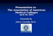 Association of American Medical Colleges 04 16 11
