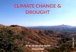 Climate change and drought