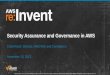 Security Assurance and Governance in AWS (SEC203) | AWS re:Invent 2013