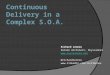 Continuous Delivery in a Complex S.O.A