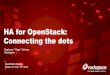 High Availability for OpenStack