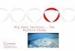Big data security   the perfect storm