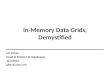 In Memory Data Grids, Demystified!