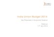 J garg india union budget 2014