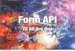 Form API 3