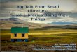 Big Talk From Small Libraries introductory presentation