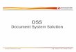 DSS - Document Solution System