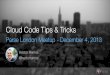 Parse London Meetup - Cloud Code Tips & Tricks