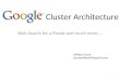 Google cluster architecture