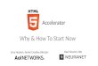 HTML5 Accelerator: Why & How to Start Now