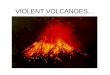 Lesson 2 volcanoes