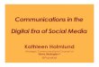 Kathleen Holmlund on social media, Brand Journalism workshop 14-15th April 2011
