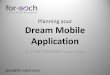 Planning your Dream Mobile App