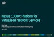 Nexus 1000V Platform for Virtualized Network Services