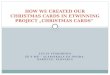 How we created our christmas cards in etwinning