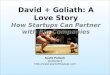 Presentation to Startup Institute - David + Goliath