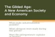 Nc goal #5 the new american society and the economy