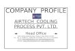 Company profile airtech cooling process pvt ltd latest