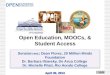 Open Education, MOOCS, & Student Access